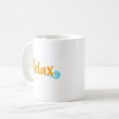 Relax Coffee Mug Kaffeetasse (Vorderseite Links)