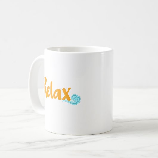 Relax Coffee Mug Kaffeetasse (Vorderseite Links)
