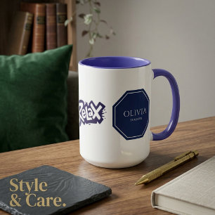 Relax Combo Tasse mit Ihrem Namen und Ihrer Berufs
