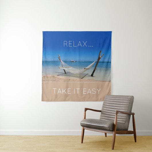 Relax - Einnehmen Wandteppich (Beispiel)