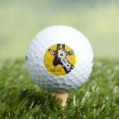 Relax - Funky Cool Giraffe Golfball (Insitu T-Shirt)