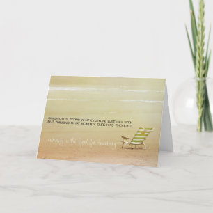 RELAX Grußkarte Dankeskarte