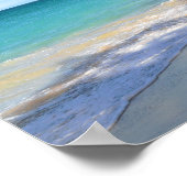 Relax Hawaiian Style Print Poster (Ecke)