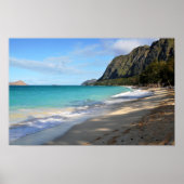 Relax Hawaiian Style Print Poster (Vorne)