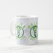 ReLAX I Got diesen Lacrosse Kaffeetasse (Vorderseite Links)