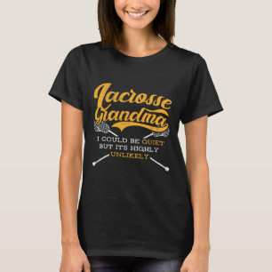 Relax I Liebe Lacrosse Oma Sprichwort Lax ist Lebe T-Shirt