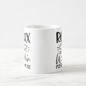 Relax Ich bin Sozialarbeiterin Funny Remüde Mama V Kaffeetasse (Mittel)