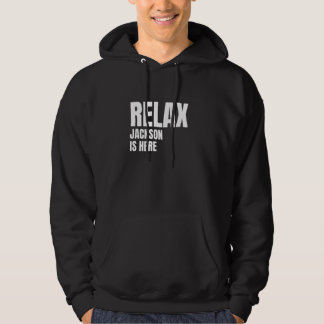 Relax Jackson ist hier populäre Geburtsnamen Jacks Hoodie