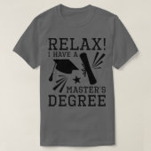 Relax Masters Grad 1 T-Shirt (Design vorne)