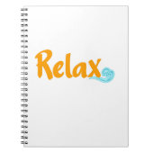 Relax-Notebook Notizblock (Vorderseite)
