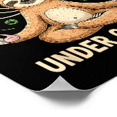 Relax Nothing Is Under Control Funny Quote Sloth Y Poster (Ecke)