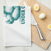 Relax Nothing Is Under Control Sloth Yoga Geschirrtuch (Viertel Falte)