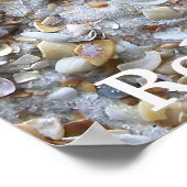 Relax Ocean Sand Poster (Ecke)