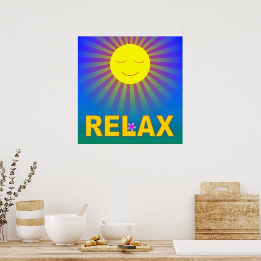 RELAX Poster (Küche)