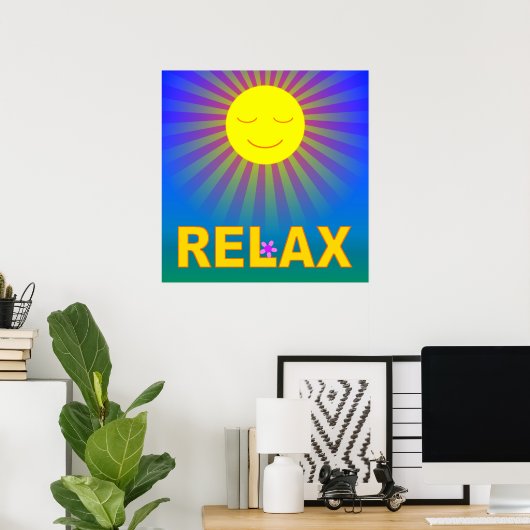 RELAX Poster (Heimbüro)