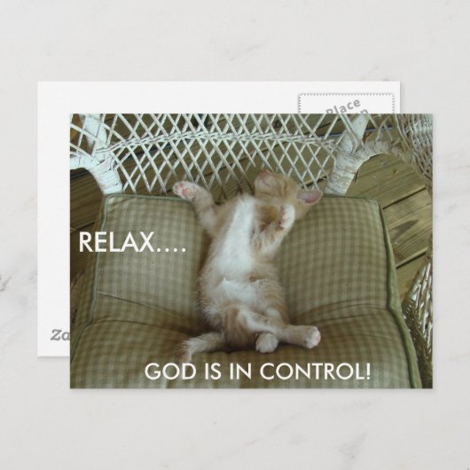 RELAX.. POSTKARTE (Vorne/Hinten)