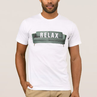 RELAX QUOTE COUCH GRAPHIC MENS T-Shirt