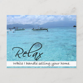 RELAX Real Anwesen Postkarte