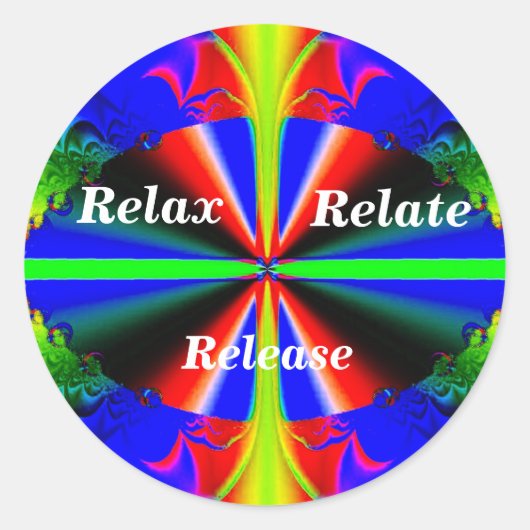 Relax, Relais, Release_ Aufkleber (Vorderseite)
