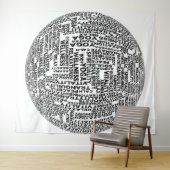 Relax & Ruhe Tapestation Wandteppich (Beispiel (Horizontal))