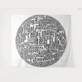 Relax & Ruhe Tapestation Wandteppich (Vorderseite (Horizontal))