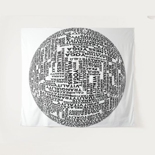 Relax & Ruhe Tapestation Wandteppich (Vorderseite (Horizontal))