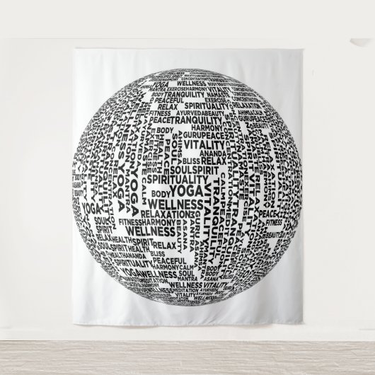 Relax & Ruhe Tapestation Wandteppich (Vorderseite)