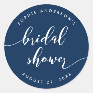 Relax Schrift Brautparty Benutzerdefinierte Hinter Runder Aufkleber