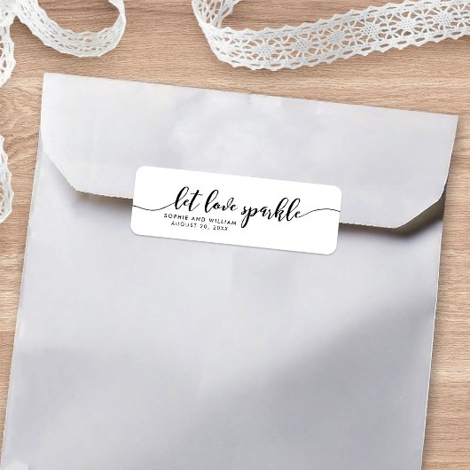 Relax-Script-Gelassen Liebe Sparkle-Gastgeschenk H
