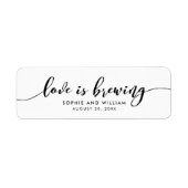 Relax Script-Liebe ist Brewing Gastgeschenk Hochze (Vorne)