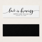 Relax Script-Liebe ist Brewing Wedding (Vorne & Hinten)