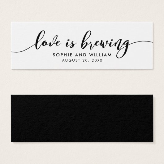 Relax Script-Liebe ist Brewing Wedding (Vorne & Hinten)