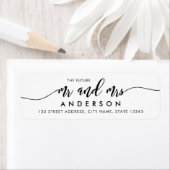 Relax Script The Future Mr. und Mrs. Rücksendeadre (Insitu)