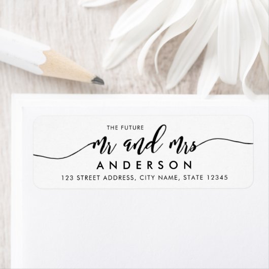 Relax Script The Future Mr. und Mrs. Rücksendeadre (Insitu)