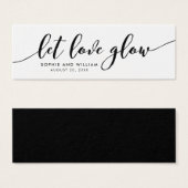 Relax Script Wedding Gelassen Liebe Glow (Vorne & Hinten)