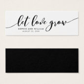 Relax Script Wedding Gelassen Liebe wachsen (Vorne & Hinten)