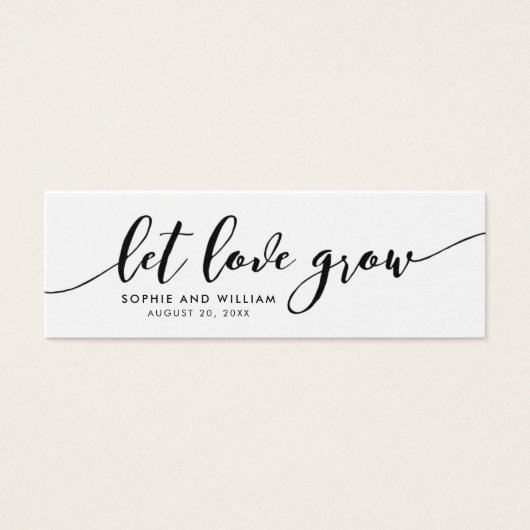 Relax Script Wedding Gelassen Liebe wachsen (Vorderseite)