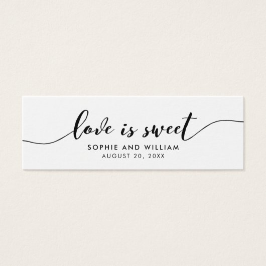 Relax Script Wedding Liebe ist Sweet (Vorderseite)