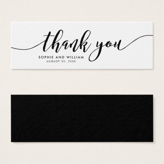 Relax Script Wedding Vielen Dank (Vorne & Hinten)