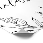 Relax Scripture Badezimmer Wand Kunstposter Poster (Ecke)