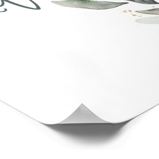 Relax Scripture Badezimmer Wand Kunstposter Poster (Ecke)