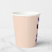 Relax & Sip Minimal Logo Pappbecher (Rechts)
