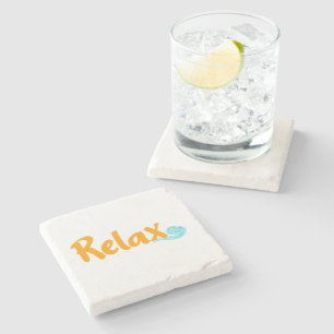 Relax Stone Coaster Steinuntersetzer