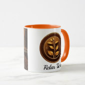 Relax Time Kaffeetasse (VorderseiteRechts)