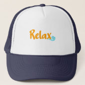 Relax Trucker Hat Truckerkappe (Vorderseite)