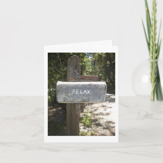 *RELAX* UND ***GENIESSEN*** IHR GEBURTSTAG KARTE (Vorderseite)