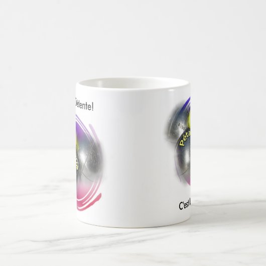 Relax-Zitat Tornado wie Petandesign Kaffeetasse (Mittel)