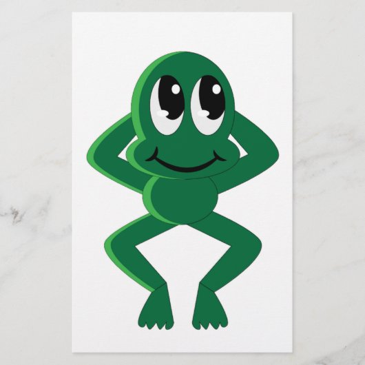 RELAXE FROG BRIEFPAPIER (Vorderseite)