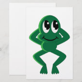 RELAXE FROG BRIEFPAPIER (Vorne/Hinten)
