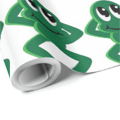 RELAXE FROG GESCHENKPAPIER (Rolleneckpunkt)